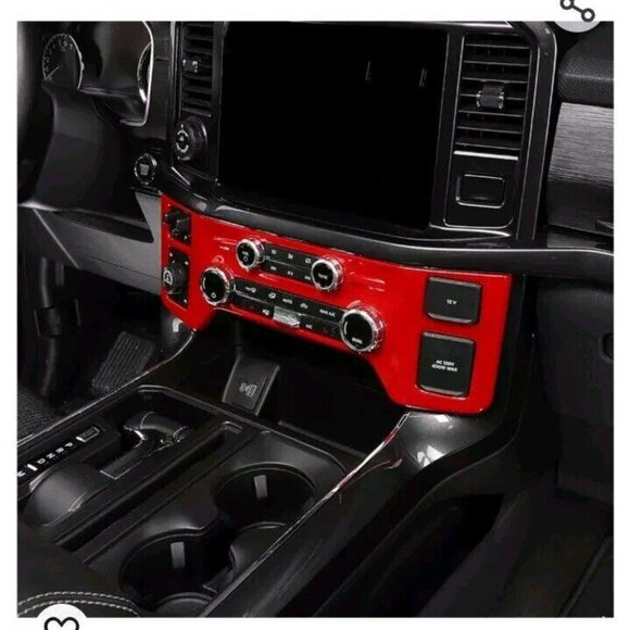 Center Console AC Control Panel Cover Trim For Ford F-150 2021-2023 - Picture 7 of 10